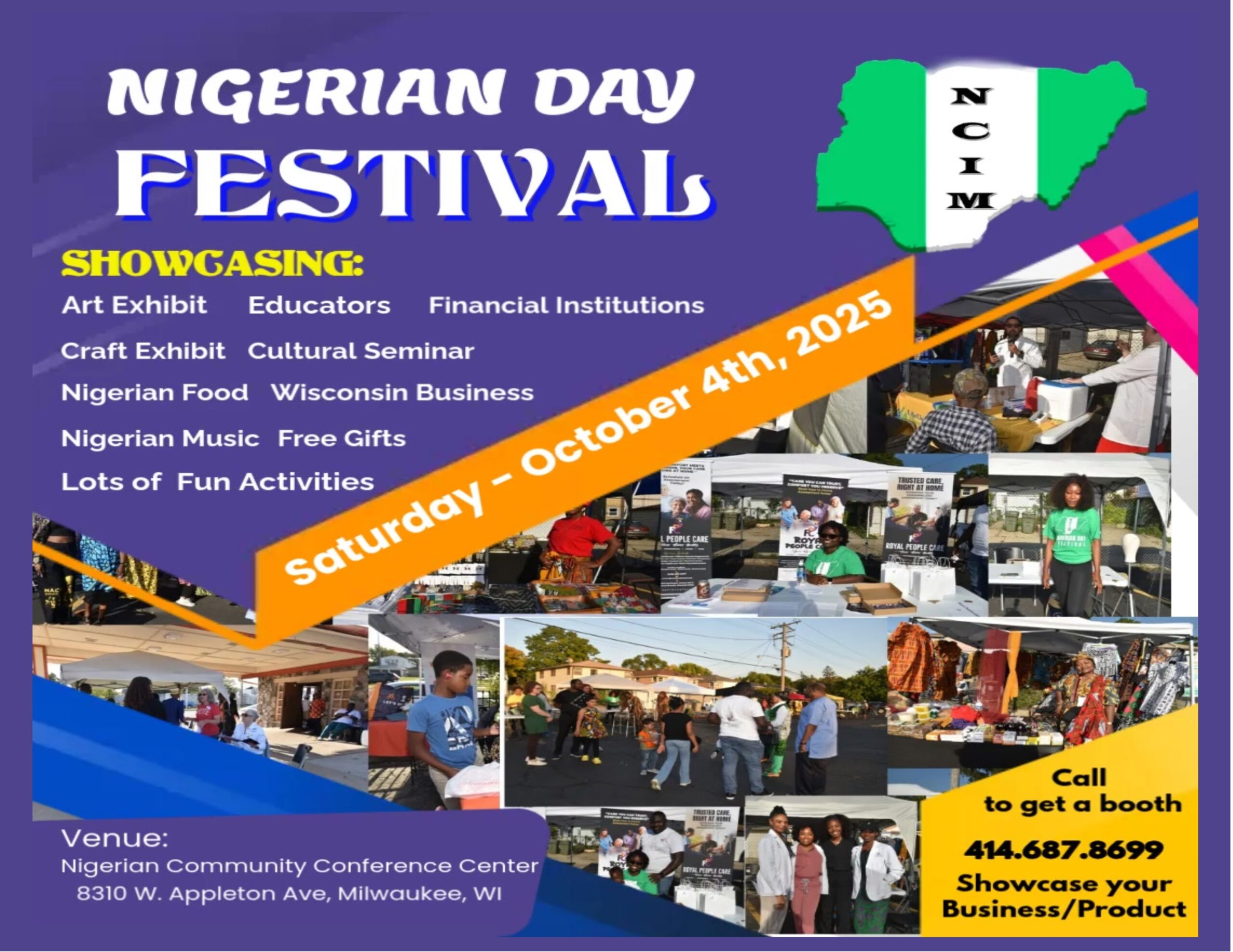 2025 Nig Day Festival Flyer